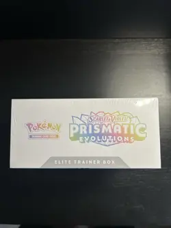 Pokemon TCG Prismatic Evolutions ETB Elite Trainer Box Sealed, English - Image 2
