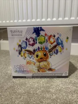 Pokemon Prismatic Evolutions ETB Elite Trainer Box Sealed English - Image 1