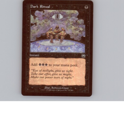 MTG - Dark Ritual - Free P+P - Image 1