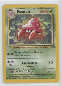Parasect Italian Pokemon Jungle #41 1999 - Image 1