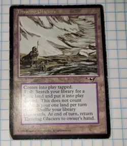 Thawing Glaciers Alliances Regular Magic MTG HP - Image 1