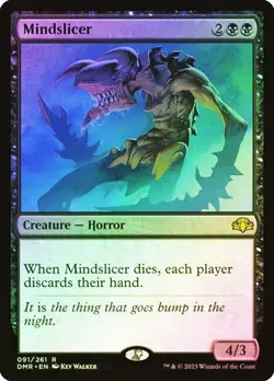 Mindslicer - FOIL - Dominaria Remastered - Magic The Gathering - MTG - Image 1