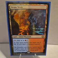 MTG Steam Vents x1 Near Mint from Lorwyn Eclipsed (ECL) - Image 1