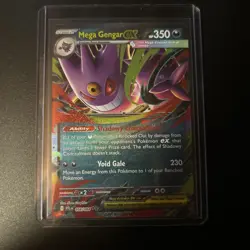 Pokemon TCG Mega Gengar EX 56/94 Phantasmal Flames NM - Image 1