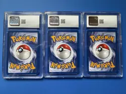 Pokemon Moltres, Zapdos, Articuno Aoki Error WOTC Promos CGC 10 PRISTINE SET - Image 2