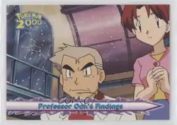 Professor Oak's Findings Topps Pokemon The Movie 2000 #29 2000 - Image 1