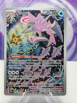 Veluza 192/182 Illustration Rare Pokemon Paradox Rift NM - Image 1