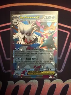 Pokemon TCG Mega Evolutions Mega Abomasnow EX 36/132 Near Mint - Image 1