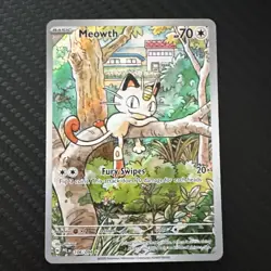 Meowth | 106/094 | Phantasmal Flames | Illustration Rare | Pokemon TCG - Image 1