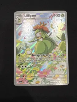 Lilligant 092/086 Pokemon Black Bolt English Illustration Rare - Image 1