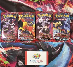 Pokemon TCG Destined Rivals Booster Pack x1 Brand New Factory Sealed English - Image 1