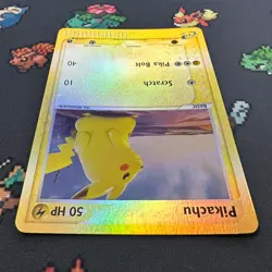 Pikachu 72/100 EX Sandstorm Reverse Holo NM Mint Pokemon TCG Vintage - Image 4