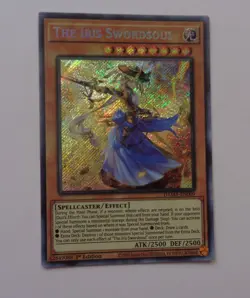 The Iris Swordsoul DAMA-EN009 (Secret Rare, 1st Edition, Near Mint / NM) Yugioh - Image 1