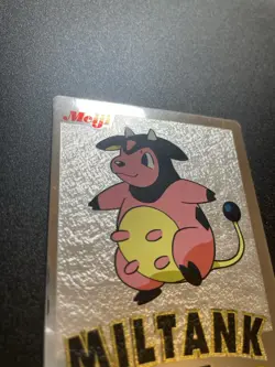 2000 Pokemon Japanese Meiji Miltank Rare Holo Silver Foil - Image 5