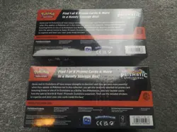 Pokemon TCG - Scarlet & Violet Prismatic Evolutions Surprise Box x 2 - Image 2