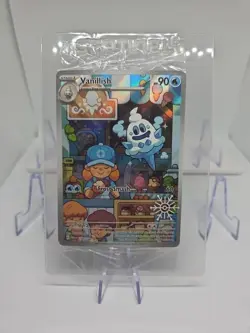 Vanillish 190/182 Pokemon TCG Holiday Calendar 2025 Festive Stamp Promo Sealed - Image 1