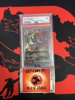 N's Zoroark 185/159 SIR - Journey Together - Pokemon PSA 9 - Image 1