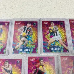 2026 Select AFL Footy Stars Mercury Tie-Dye Trading Cards x10 Cards New - Image 3