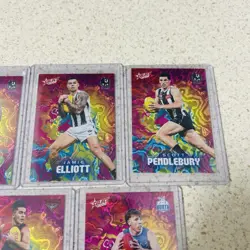 2026 Select AFL Footy Stars Mercury Tie-Dye Trading Cards x10 Cards New - Image 4