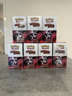 Pokemon TCG Destined Rivals Half Booster Box 18 Pack - Brand New. NOT SEALED - Image 1