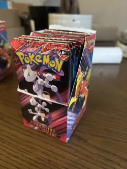 Pokemon TCG Destined Rivals Half Booster Box, Brand New, Box Not Sealed, Full 18 - Image 2