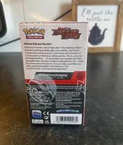 Pokemon TCG Destined Rivals Half Booster Box 18 Pack | Brand New/Sealed ✅ - Image 1