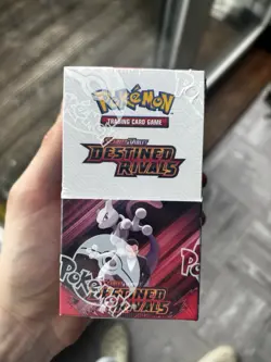 Pokemon TCG Destined Rivals Half Booster Box Sealed New English Packs - Image 1