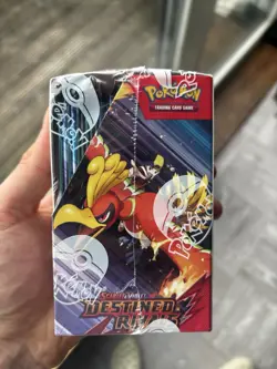 Pokemon TCG Destined Rivals Half Booster Box Sealed New English Packs - Image 4