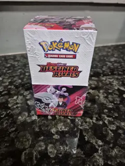 Pokemon TCG Destined Rivals Half Booster Box 18-Pack. Brand New Sealed - Image 1