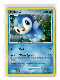 Piplup - DP03 Diamond and Pearl Black Star Promo - LP - POKEMON TCG - Image 1