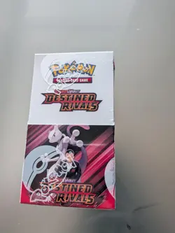 Pokemon TCG Destined Rivals Half Booster Box New Sealed - Image 1