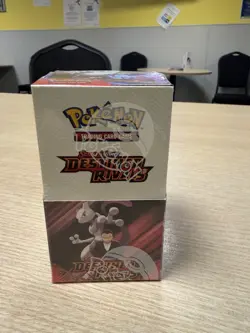 Pokemon TCG Destined Rivals Half Booster Box New Sealed - Image 1
