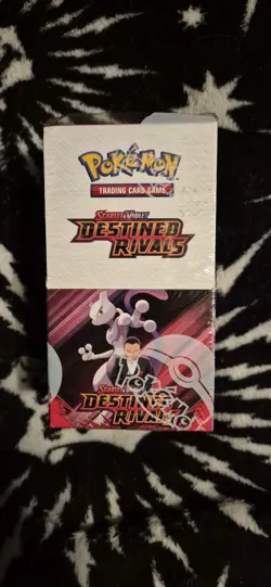 1 x Pokemon TCG Destined Rivals Half Booster Box - Brand New Factory Sealed - Image 1