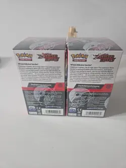 Pokemon TCG Destined Rivals Half Booster Box X2 New Sealed - Image 2