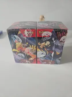 Pokemon TCG Destined Rivals Half Booster Box X2 New Sealed - Image 3