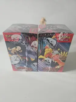 Pokemon TCG Destined Rivals Half Booster Box X2 New Sealed - Image 4