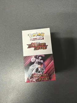 Pokemon TCG Destined Rivals Half Booster Box Brand New Sealed - Image 1