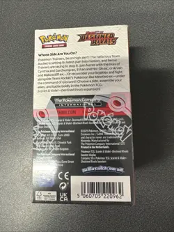Pokemon TCG Destined Rivals Half Booster Box Brand New Sealed - Image 3
