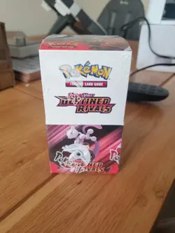 Pokemon TCG Destined Rivals Half Booster Box New Sealed - Image 1