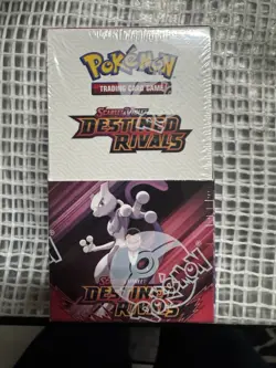Pokemon TCG Destined Rivals 18 Pack Half Booster Box New Factory Sealed Mint - Image 1
