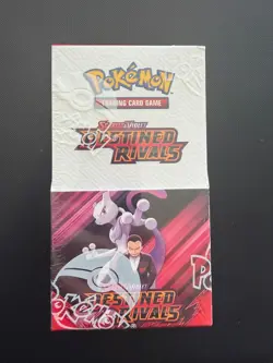 1 x Pokemon TCG Destined Rivals Half Booster Box - Brand New Factory Sealed - Image 1