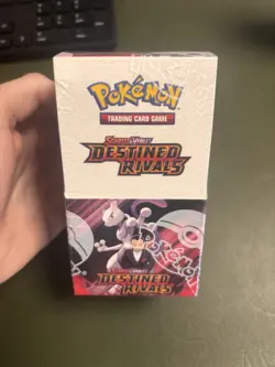 Pokemon TCG Destined Rivals Half Booster Box Brand New Sealed - Image 1