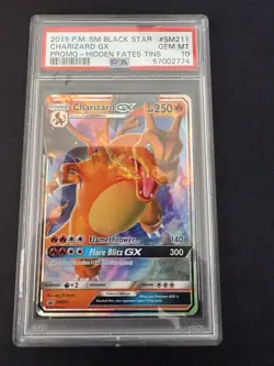 Charizard GX SM211 PSA10 Pokemon TCG 2019 Hidden Fates Promo English #57002713 - Image 1