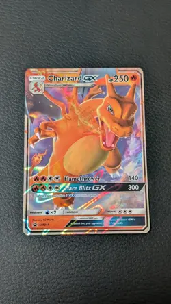 Pokemon Charizard GX SM211 Black Star Promo Hidden Fates Card NM - Image 1