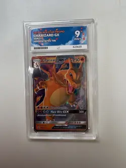 Pokemon Charizard GX SM211 Hidden Fates Black Star Promo, Ace Graded 9 - Image 1