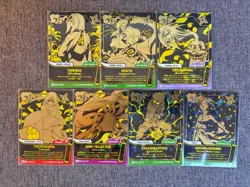 Naruto Mythos TCG SECRET x7 + RARE ART x7 LOT (14 Cards) ENG NM/MINT - Image 3