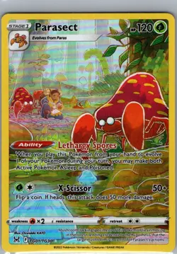 Parasect TG01/TG30 SWSH11: Lost Origin Trainer Gallery - Pokemon Card - NM - Image 1