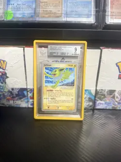 Pokemon Jolteon Gold Star Card World Championship BGS 9 POP 1! - Image 1