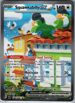 Squawkabilly ex 264/193 SIR SV02: Paldea Evolved - Pokemon Card - NM - Image 1