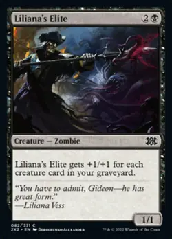 MTG LILIANA's ELITE FOIL EXC - GUARDIA SCELTA DI LILIANA 82 - 2X2 - MAGIC - Image 1